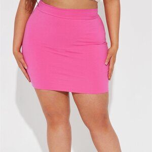 Pink Cotton skirt